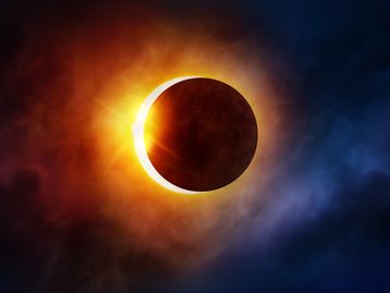 Como será o eclipse solar de Outubro?