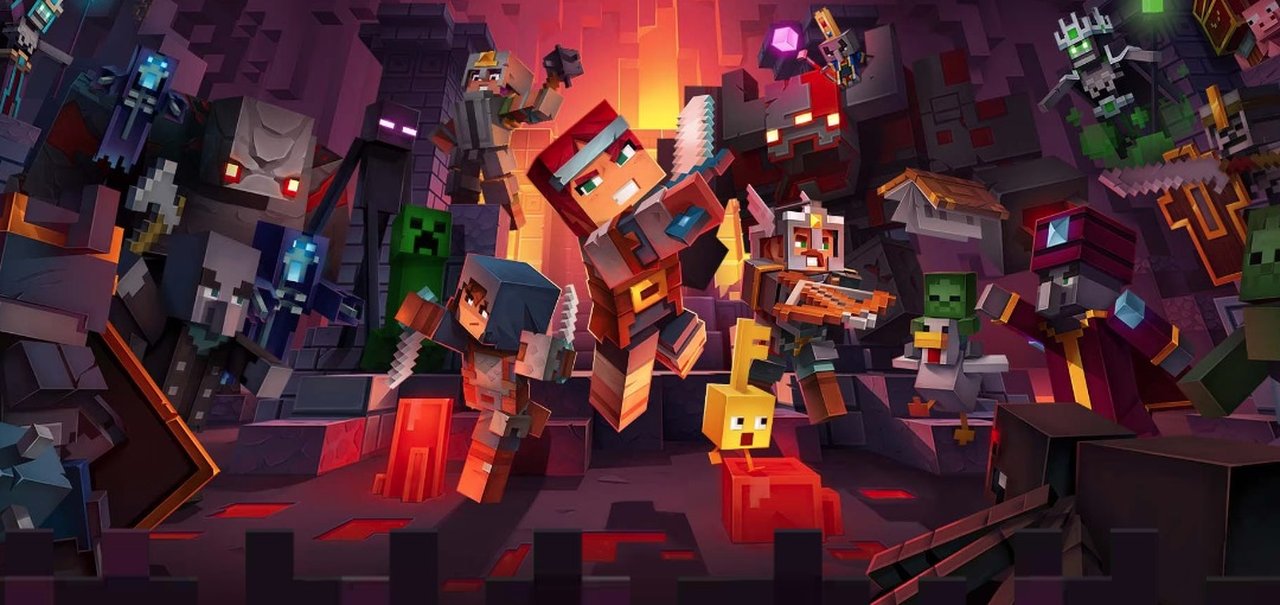 Com 25 milhões de jogadores, Minecraft Dungeons não terá mais conteúdos ou atualizações