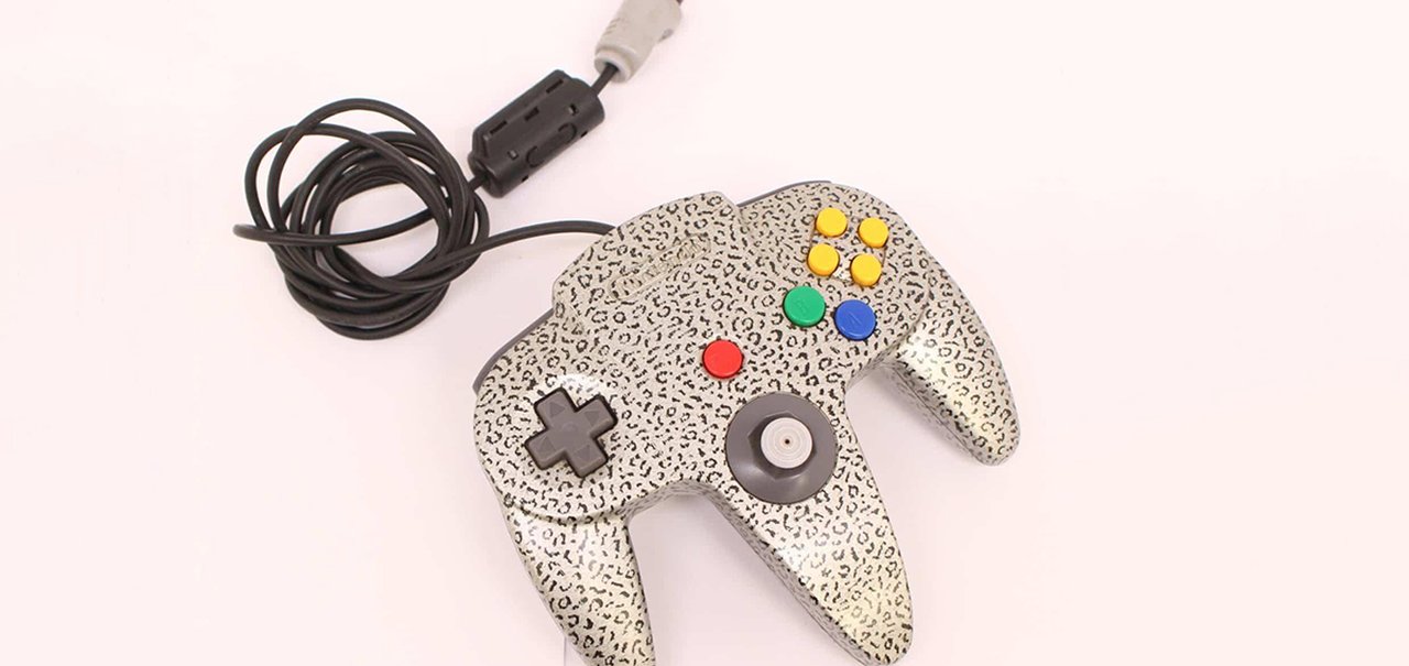 Controle raro de Nintendo 64 é leiloado por milhares de reais; veja