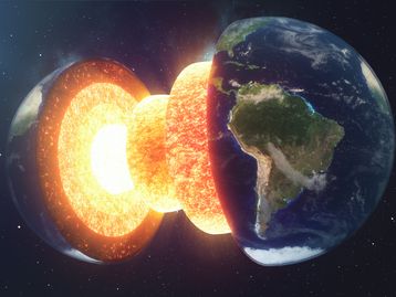 Gás raro formado durante o Big Bang pode estar vazando do núcleo da Terra