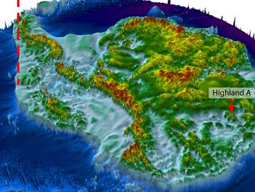 Paisagem congelada há 14 milhões de anos é descoberta na Antártida