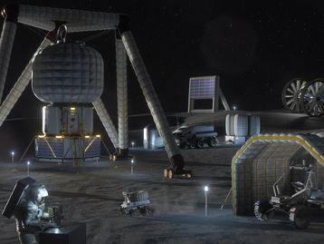 NASA desafia estudantes a desenvolver construções infláveis para operações na Lua