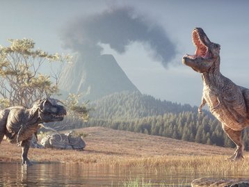 Extinção dos dinossauros começou antes do asteroide cair, diz estudo