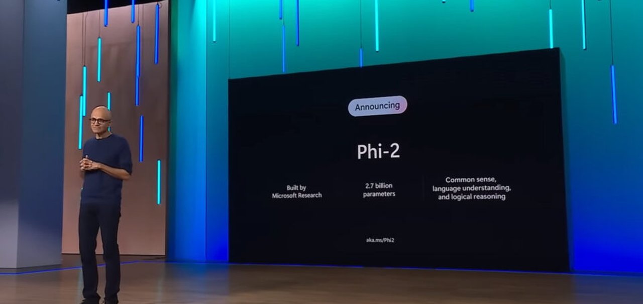 Microsoft anuncia Phi-2, nova IA que promete ser mais eficiente que o Llama-2