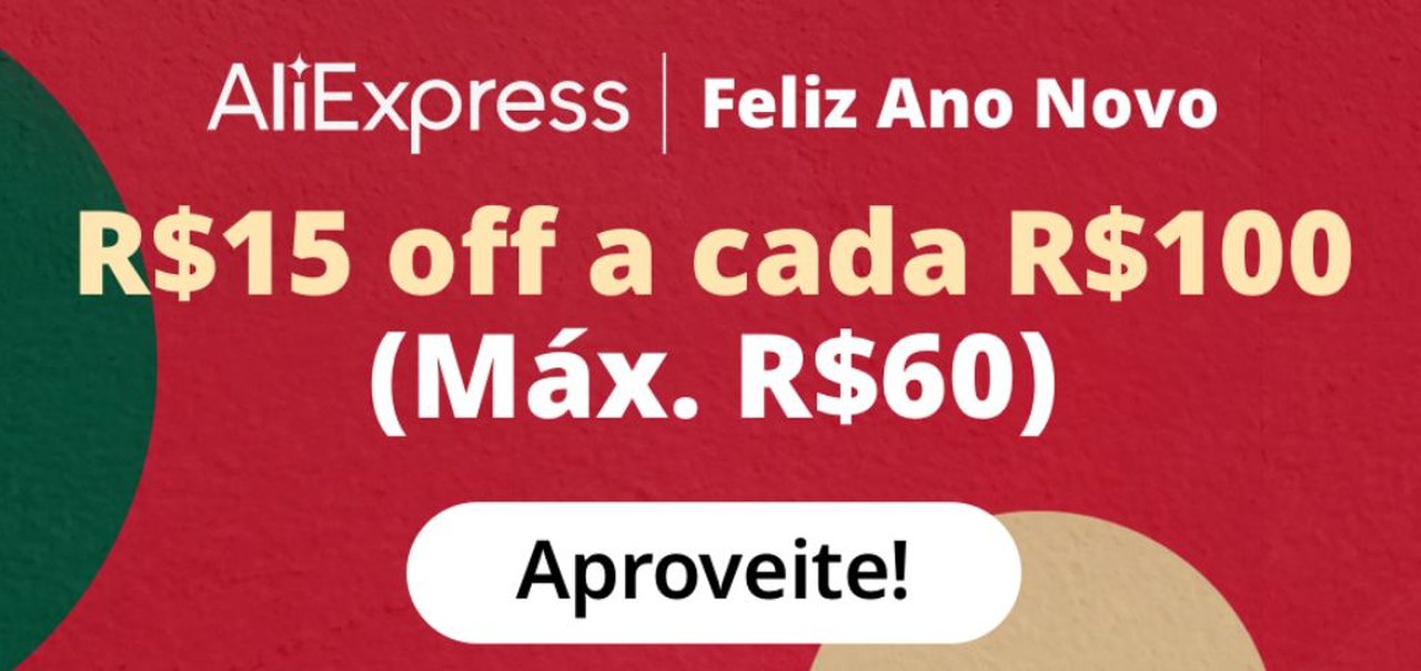 Campanha de Ano Novo do AlIExpress está cheia de ofertas, cupons e outros benefícios