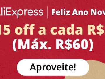 Campanha de Ano Novo do AlIExpress está cheia de ofertas, cupons e outros benefícios
