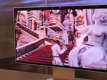 Samsung apresenta monitor 3D que funciona sem óculos especiais na CES 2024