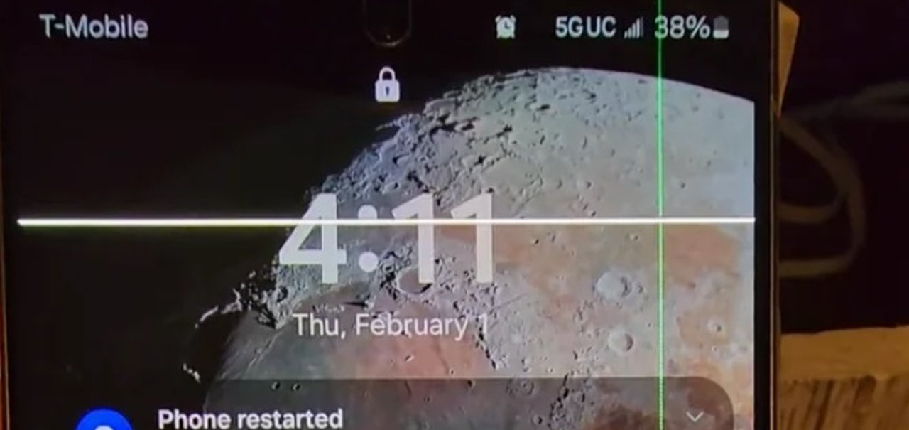 Galaxy S24 Ultra: usuários relatam falha que gera linha verde na tela