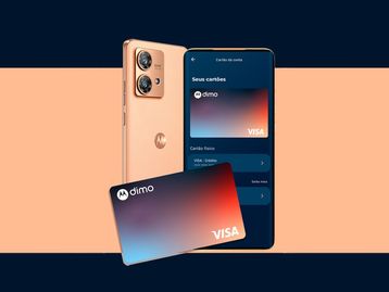 Dimo: Motorola lança cartão de crédito sem anuidade integrado ao celular