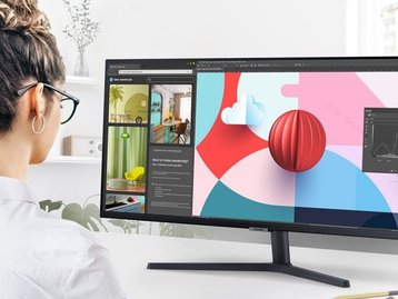 Samsung lança monitor ViewFinity S5 com 34 polegadas e proteção para os olhos