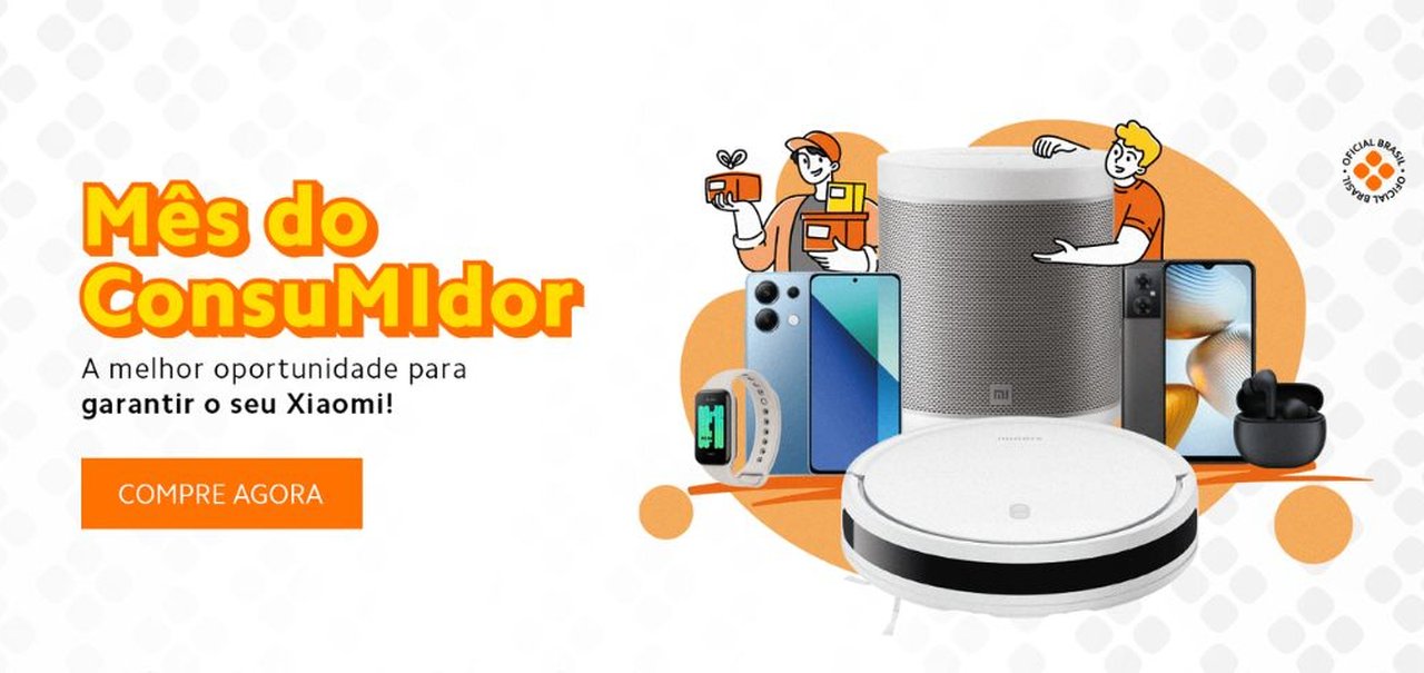 Mês do Consumidor da Xiaomi tem celulares, fones, carregadores, itens para casa inteligente e mais em oferta no site oficial; veja