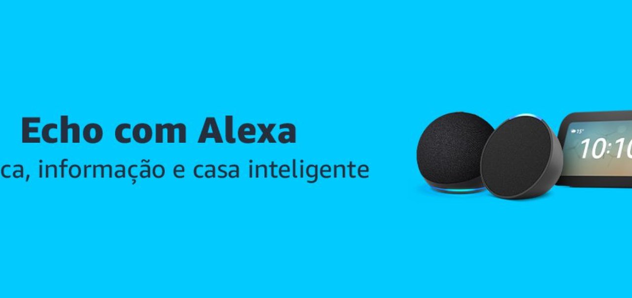 Até R$ 180 de desconto em Smart Speaker Echo com Alexa; veja opções