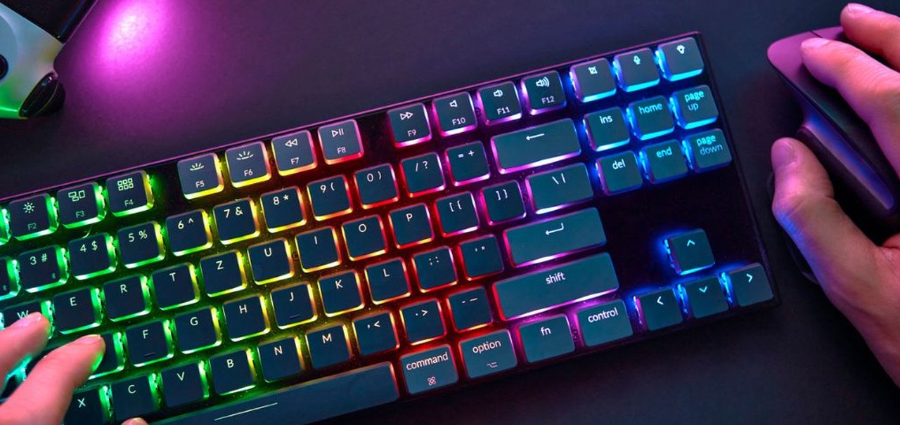 Teclado Gamer em oferta na Shopee: 15 opções com RGB a partir de R$ 40