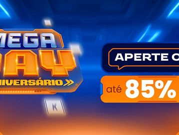 Mega Maio do KaBuM!: produtos com até 85% de desconto 