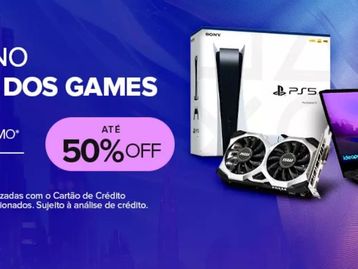 Festival do Mundo Gamer tem ofertas com até 50% de desconto em consoles, notebooks, periféricos e mais