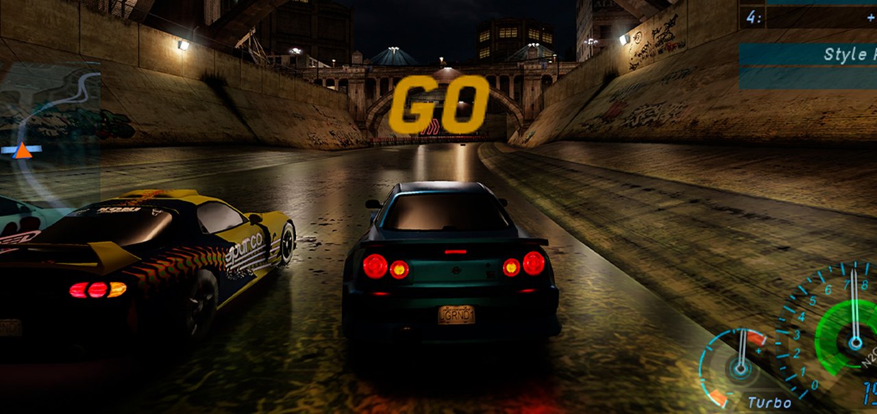 Need for Speed Underground ganha remake grátis em 4K e 60fps