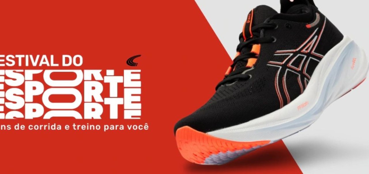 Festival do Esporte na Centauro traz mais de 800 ofertas em itens para corrida e treino