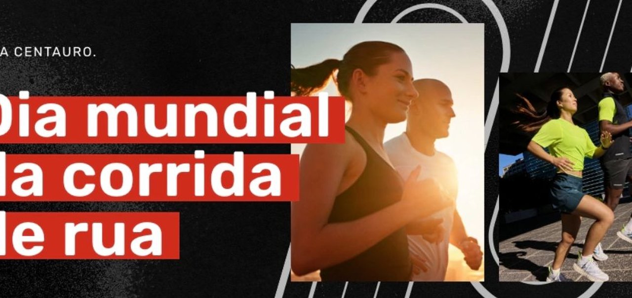 Centauro celebra o Dia Mundial da Corrida de Rua com ofertas temáticas de até 70% de desconto; veja lista de oportunidades