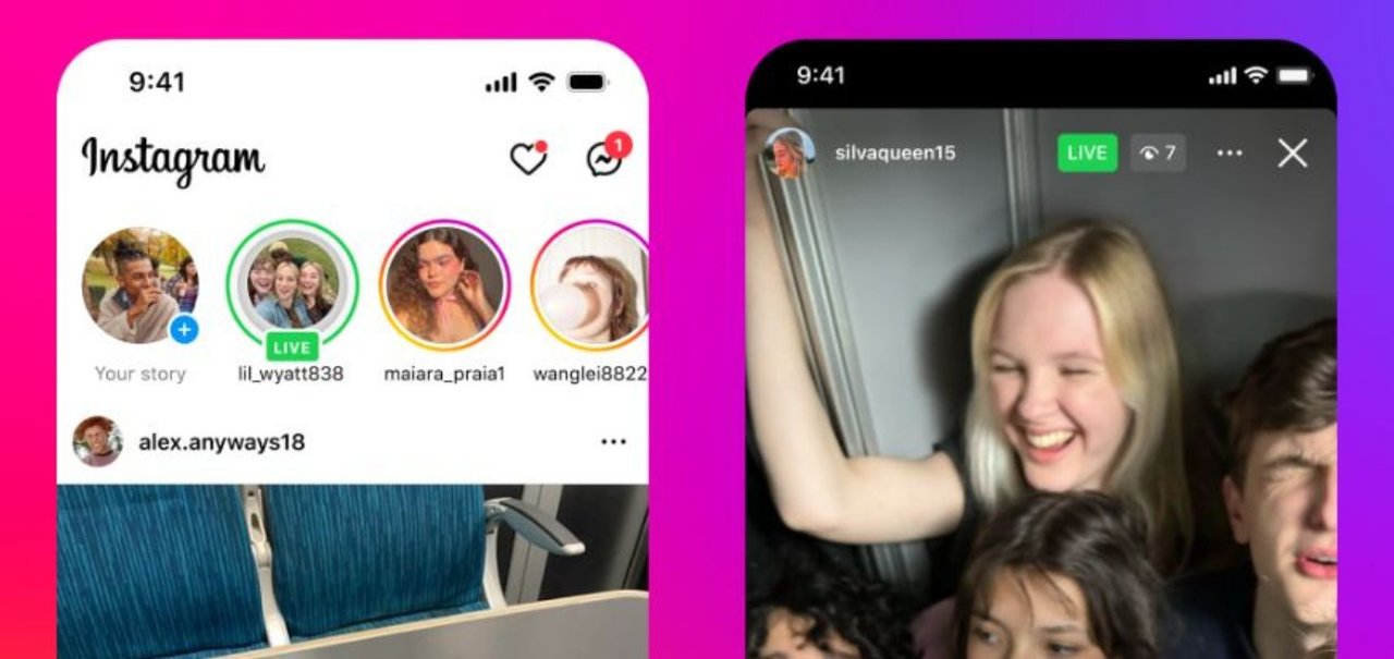 Instagram agora permite abrir lives somente para Amigos Próximos