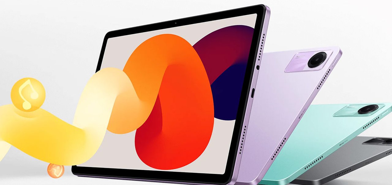 Tablet Xiaomi Redmi Pad SE com 256 GB de memória interna em oferta