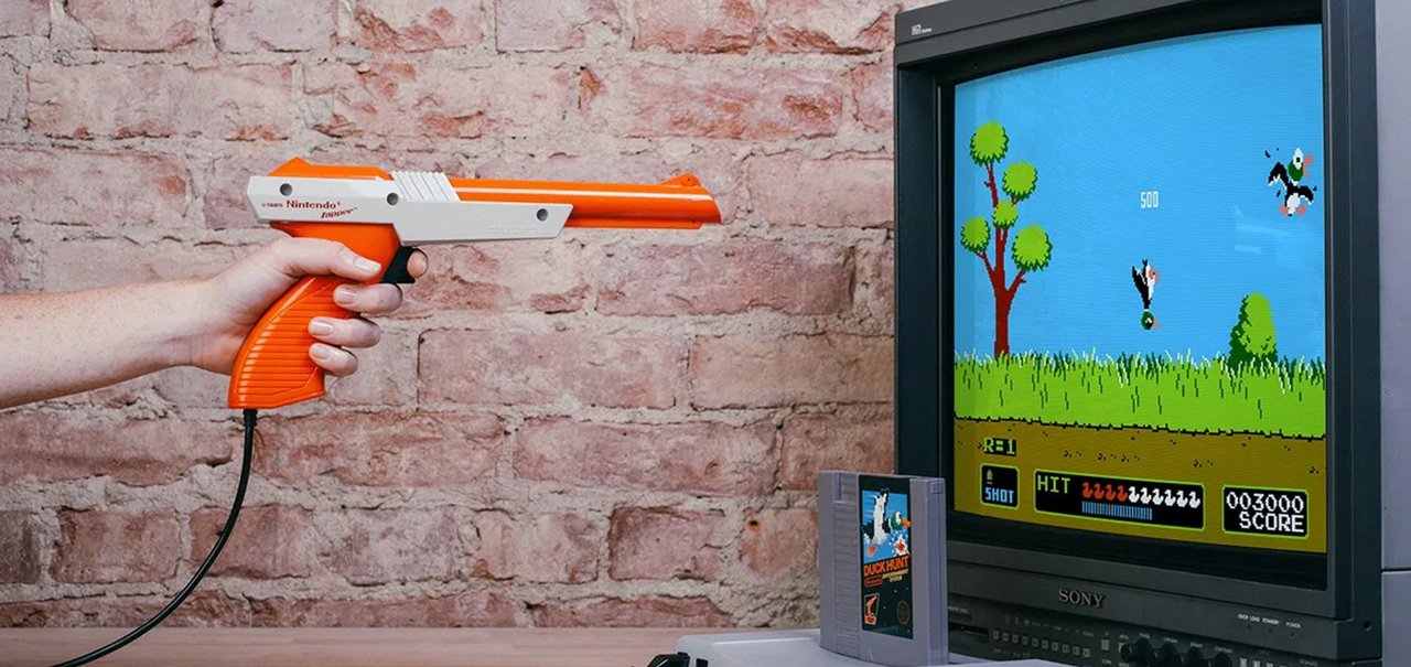 Como funciona a pistola de Duck Hunt? Entenda a tecnologia do Zapper!