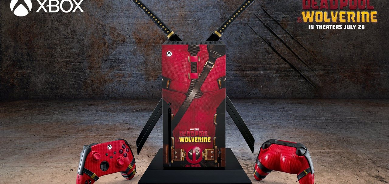 Xbox anuncia controles inspirados em Deadpool e Wolverine; confira!