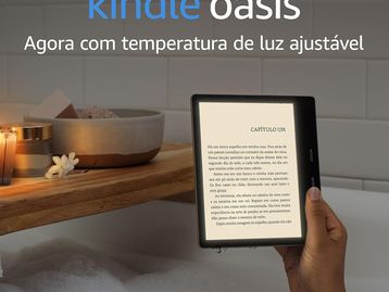Kindle Oasis: funções que só o e-Reader premium da Amazon tem