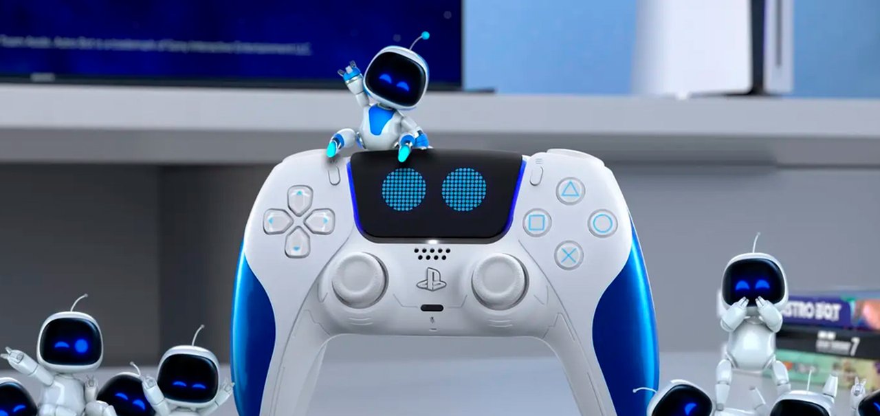 PlayStation anuncia novo DualSense de PS5 de Astro Bot! Conheça