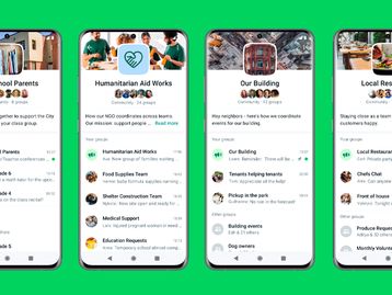 Como sair de uma comunidade no WhatsApp?