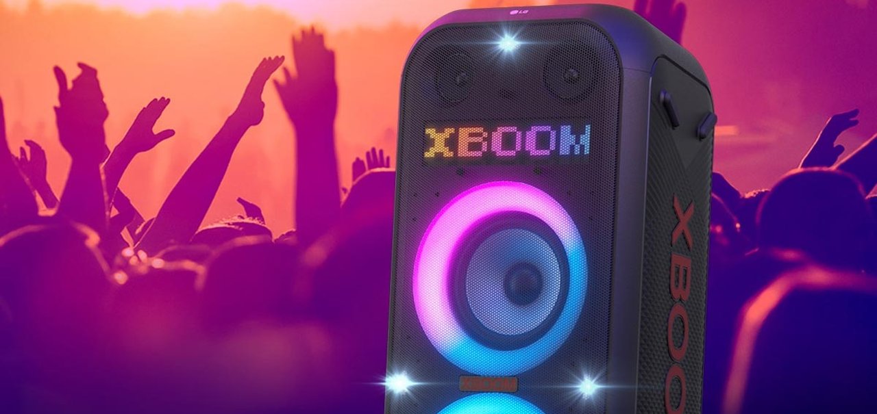 Caixas de som LG XBOOM com até 50% de desconto; confira as oportunidades