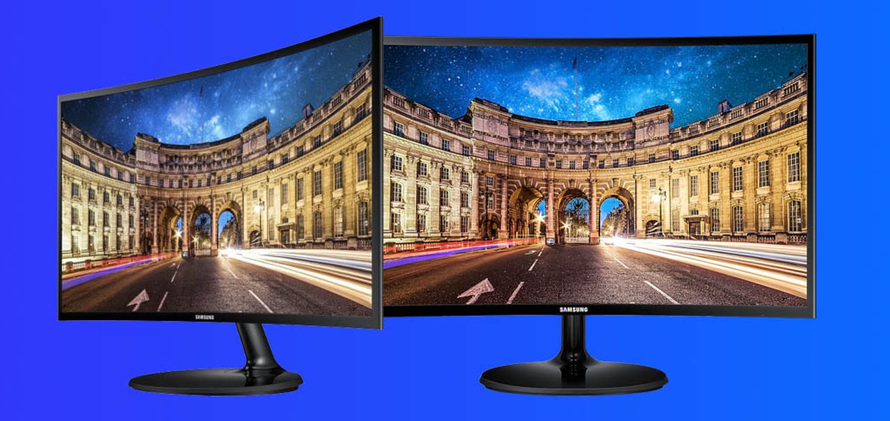 Samsung lança monitor CF39 de entrada com tela curva e FreeSync