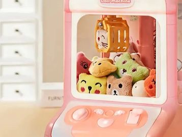 Mini máquina de pegar ursinho, confira o presente perfeito para crianças por menos de R$ 85