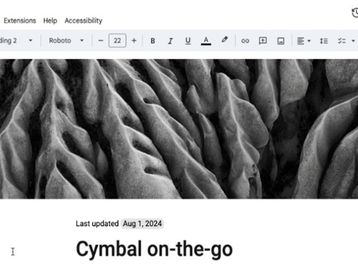Google Docs ganha esquema de menus para organizar textos mais longos