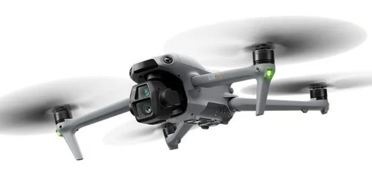 DJI lança drone Air 3S com sensor LiDAR frontal e melhorias nas câmeras