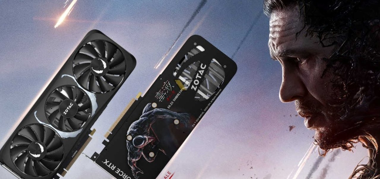 Zotac mostra RTX 4070 SUPER customizada para Venom 3; veja imagens