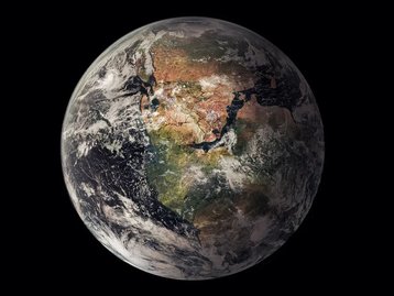 O manto da Terra se partiu em duas grandes regiões quando Pangeia se formou