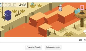 Novo doodle celebra 50 anos de Dr. Who com game cheio de cenários