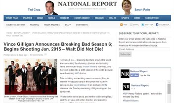 Foi anunciada a 6ª temporada de Breaking Bad? Não caia nessa pegadinha!