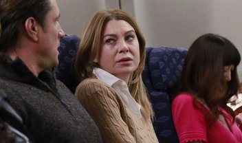 Grey’s Anatomy: Meredith e Nathan presos em um avião na sinopse e fotos do episódio 13x20