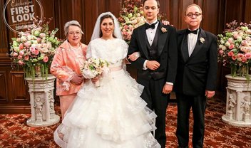 The Big Bang Theory: veja a primeira foto do casamento de Sheldon e Amy!