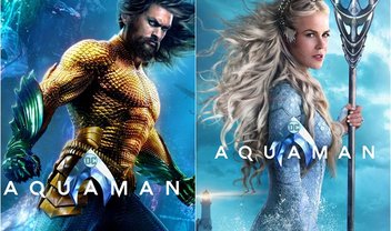 Aquaman: novos cartazes apresentam personagens do longa da DC