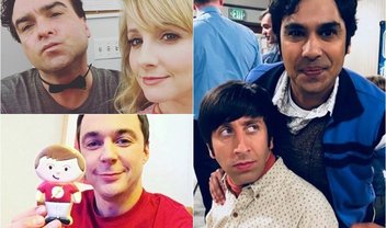 Big Bang Theory: elenco se diverte em fotos dos bastidores da última temporada