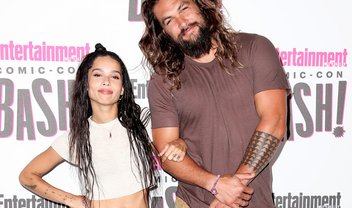 Mulher-Gato: Jason Momoa e Anne Hathaway reagem à escalação de Zoë Kravitz