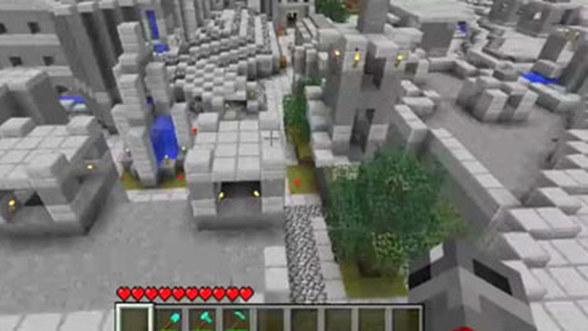 Minecraft bloco de terra, casas bahia