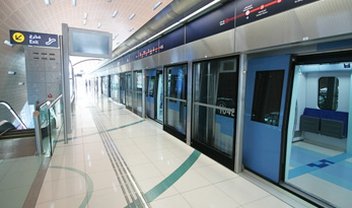 Passeie pelo metrô de Dubai, o mais luxuoso do mundo