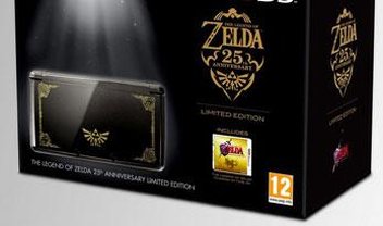 Nintendo 3DS ganha edição especial que comemora os 25 anos de Zelda