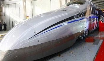 Trem chinês pode chegar a 500 km/h