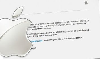 Cuidado: ataques por phishing usam email da Apple