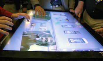 3M exibe mesa touchscreen de 46 polegadas