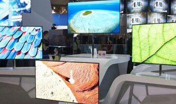 Samsung revela TV Super OLED de 55 polegadas